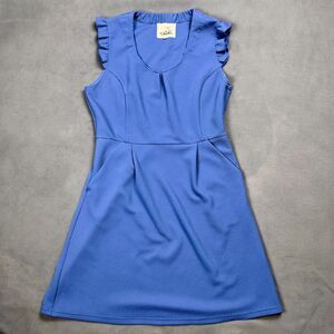 Anthropologie Tabitha Blue Dress with Pockets 12